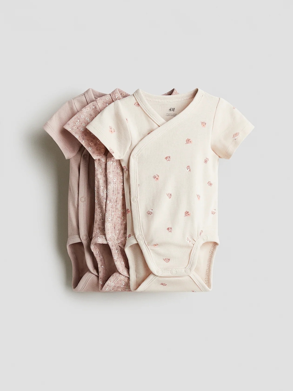 H&M 3-pack Wrapover Bodysuits
